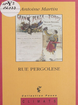 cover image of Rue Pergolèse